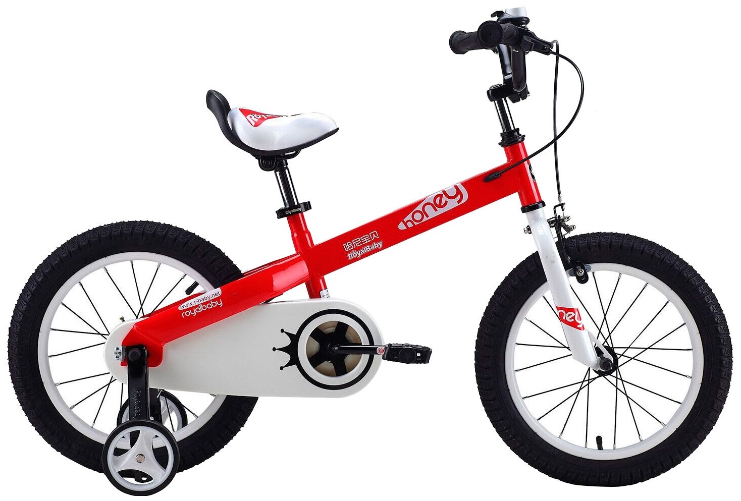 Детский велосипед Royal Baby RB16-15 Honey Steel 16 красный (требует финальной сборки)
