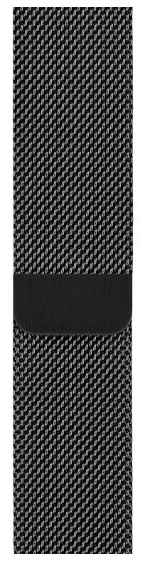 Ремешок Apple Milanese Loop Graphite для Apple Watch 42-44-45-49mm MYAQ2ZM/A