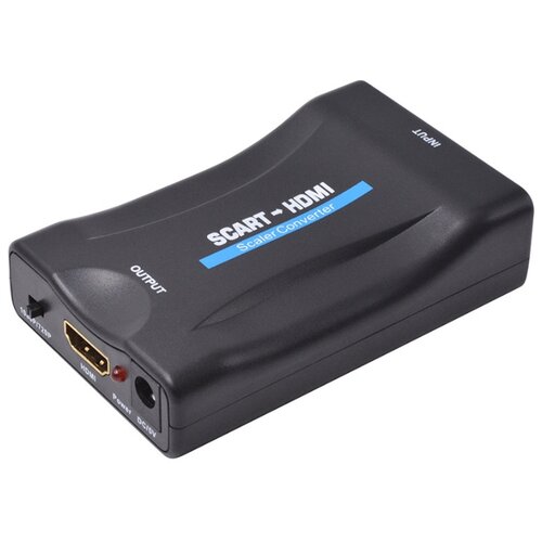 Конвертер (преобразователь сигнала) SCART to HDMI переходник hdmi в scart