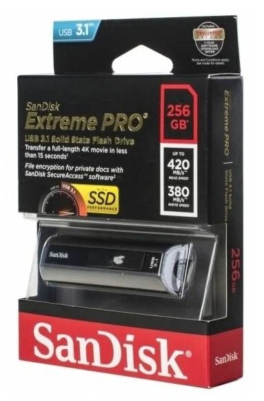 Флешка SanDisk Extreme PRO USB 31