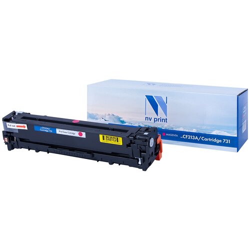 Картридж NV Print CF213A/731M, 1800 стр, пурпурный картридж nv print cf213a 731m 1800 стр пурпурный