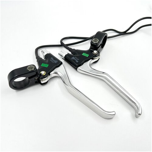 Ручки тормоза Wuxing 65PDD с концевиками на электровелосипед