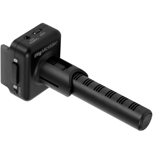 Микрофон-пушка IK Multimedia iRig Mic Video irig mic cast 2 микрофон для ios android устройств ik multimedia