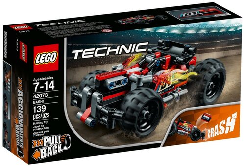 Конструктор LEGO Technic 42073 Красный гоночный автомобиль, 139 дет.