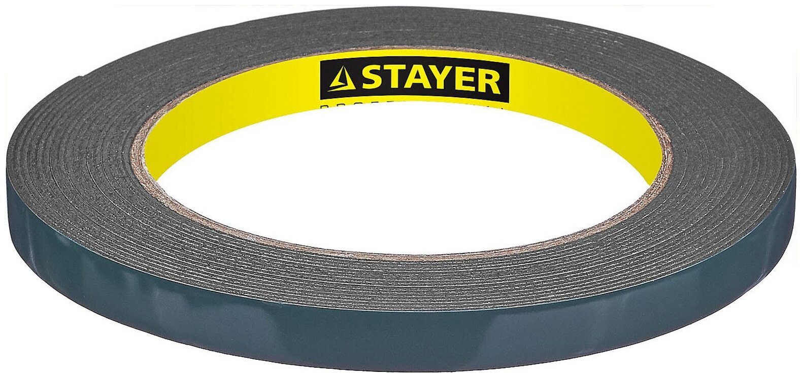 Stayer Лента "PROFI" клейкая монтажная, на вспененной основе, черная, 9мм х 5м 12233-09-05 - фотография № 2