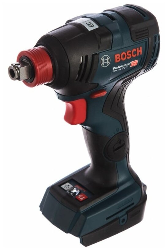 Аккумуляторный ударный гайковерт BOSCH GDX 18V-200 C, 0 601 9G4 204, без аккумулятора - фотография № 3