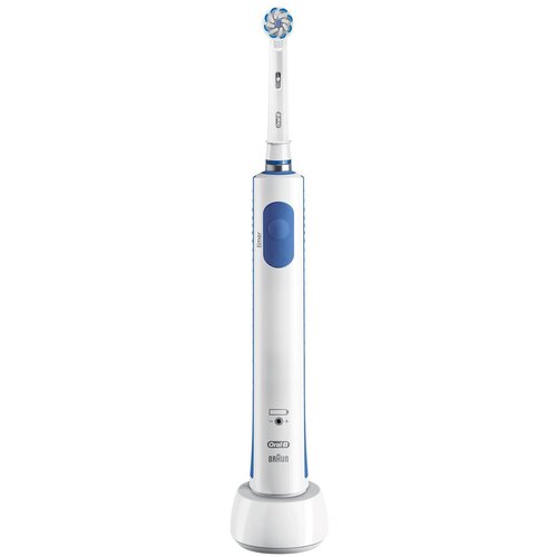 Электрическая зубная щетка Oral-B Pro 600 Sensi UltraThin белыйсиний 399000₽