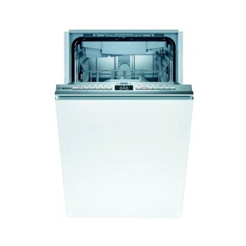 Встраиваемая посудомоечная машина 45см BOSCH SPV4XMX16E белый (3 корз, диспл, луч)