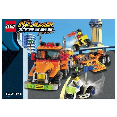 Конструктор LEGO Island Xtreme Stunts 6739 Truck & Stunt Trikes, 210 дет. lego 60357 stunt truck