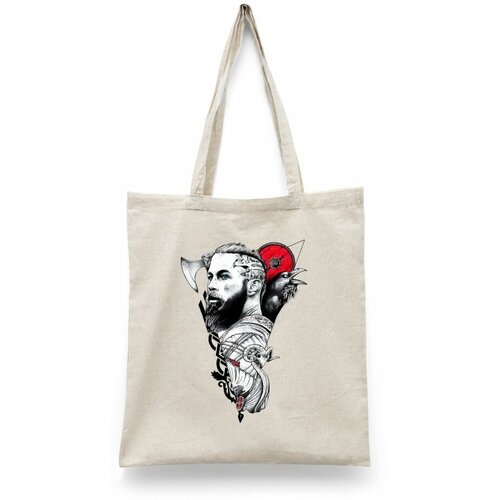 фото Сумка шоппер каждому своё, бежевый