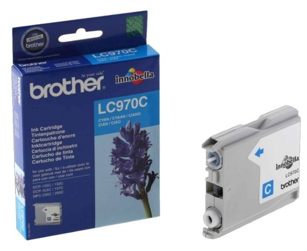 Картридж Brother Bro-LC970C 300стр Голубой