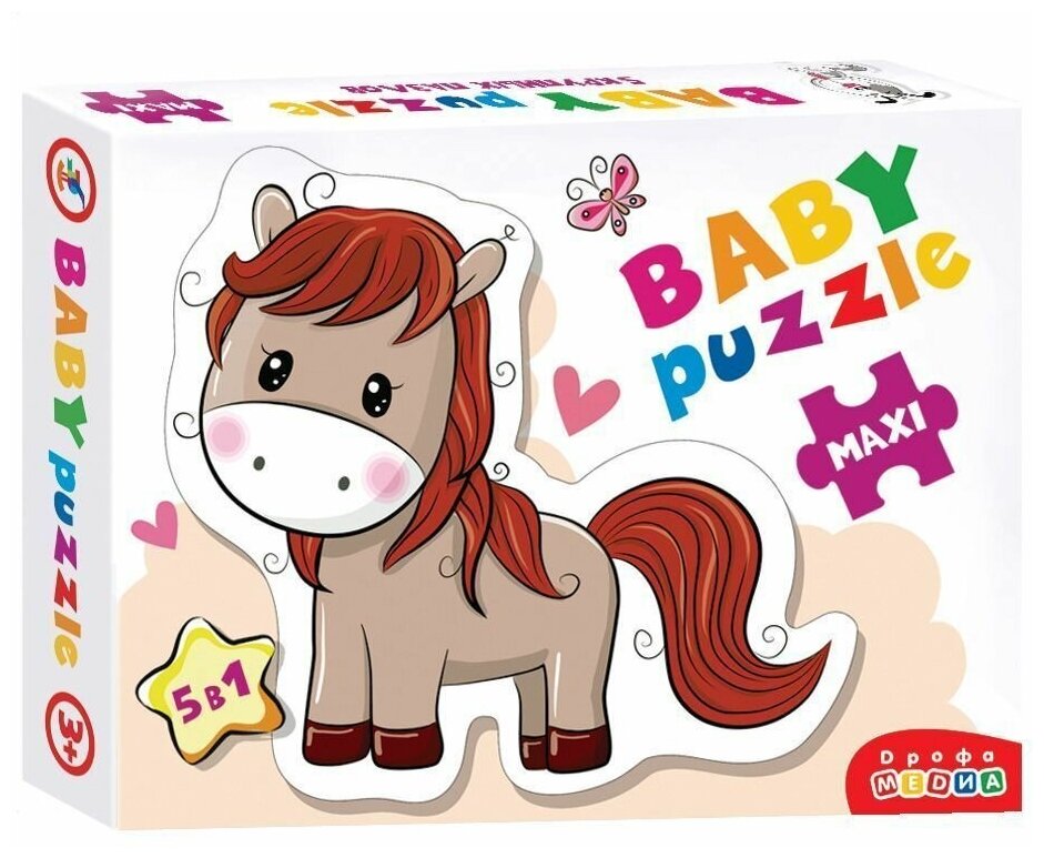 Baby Puzzle. На ферме (3846) Дрофа Медиа - фото №1