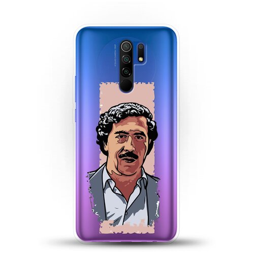 фото Силиконовый чехол пабло на xiaomi redmi 9 andy & paul