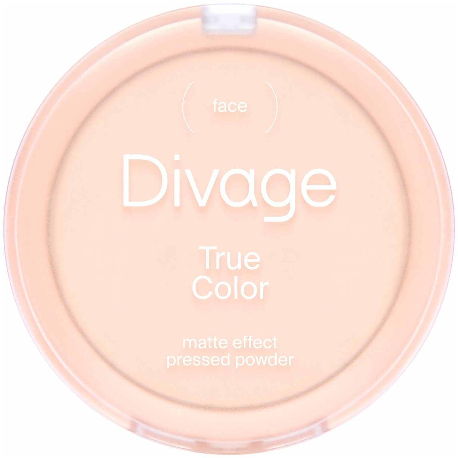 Пудра для лица Divage True Color компактная тон 01