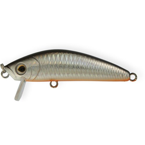 Воблер Минноу Strike Pro Mustang Minnow 90, цвет: A70-713 Black Silver OB, (MG-016F#A70-713) воблер минноу strike pro chip minnow 45 s цвет a70 713 black silver ob js 406 a70 713