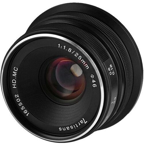 Объектив 7Artisans 25mm F18 Micro 43 Чёрный 804000₽