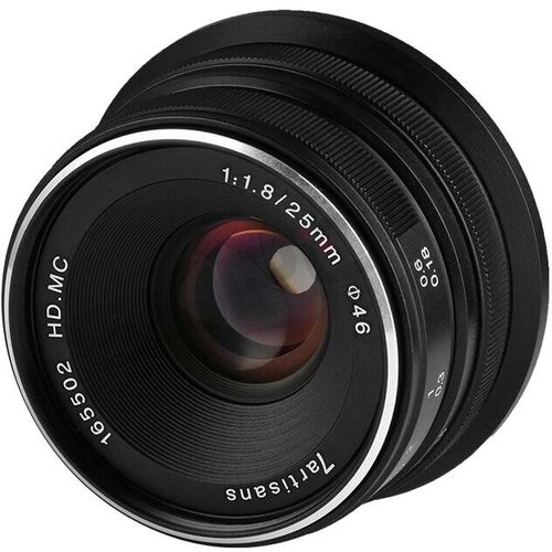 Объектив 7Artisans 25mm F1.8 Micro 4/3 Чёрный