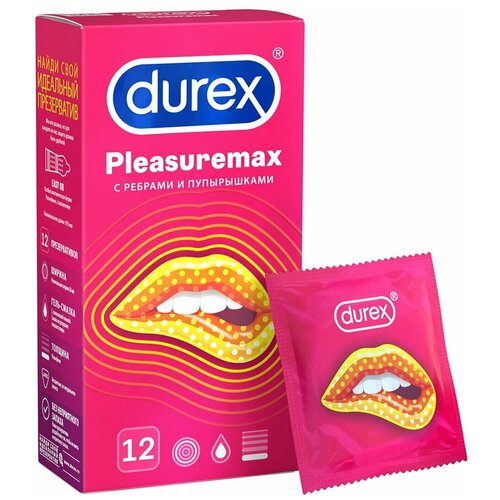 Купить Презервативы Pleasuremax с ребрами и пупырышками 12шт, Нет бренда
