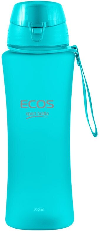 Бутылка для воды 650 мл ECOS SK5015 бирюзовая