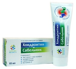 Natura medica Хондроитин и сабельник гель-бальзам 85 мл