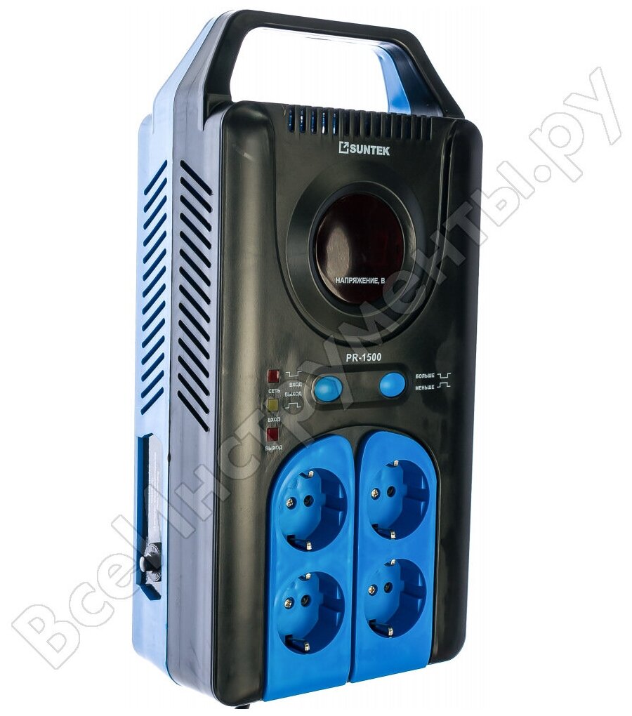 Стабилизатор напряжения Suntek PR 1500 ВА, 120-285В