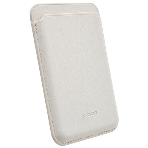 Картхолдер магнитный (MagSafe) для Apple iPhone 12 Pro-Белый чехол magsafe wallet картхолдер на iphone бумажник для карт вишневый