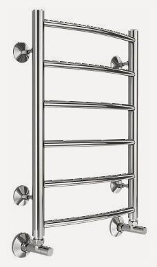 Изображение товара Полотенцесушитель водяной Terminus Классик П6 400х600 мм хром из нержавеющей стали
