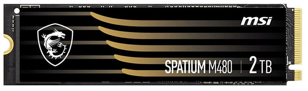 Накопитель SSD MSI 2Tb SPATIUM M480 PCIe 4.0 NVMe M.2
