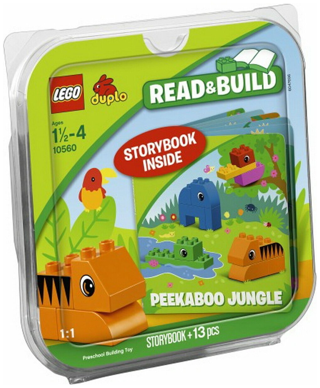 Конструктор LEGO DUPLO 10560 Читай и строй: Джунгли Пикабу — фото 2