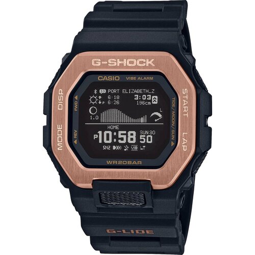 Наручные часы CASIO G-Shock GBX-100NS-4, черный, золотой