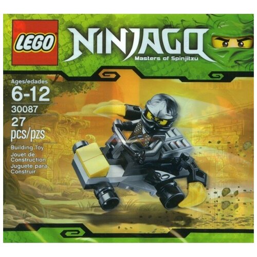 Минифигурка LEGO Ninjago 30087 Тачка Коула ZX, 27 дет. конструктор lego ninjago 71742 дракон оверлорда