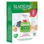 SladLine Сахарозаменитель Stevia ECO, саше порошок - изображение