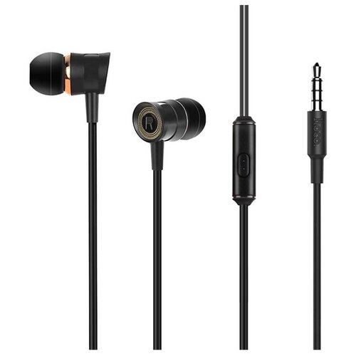 Наушники внутриканальные HOCO M37 Jack 35мм 12 м цвет чёрный 33900₽