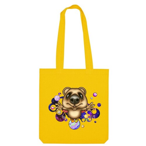 фото Сумка шоппер us basic, желтый