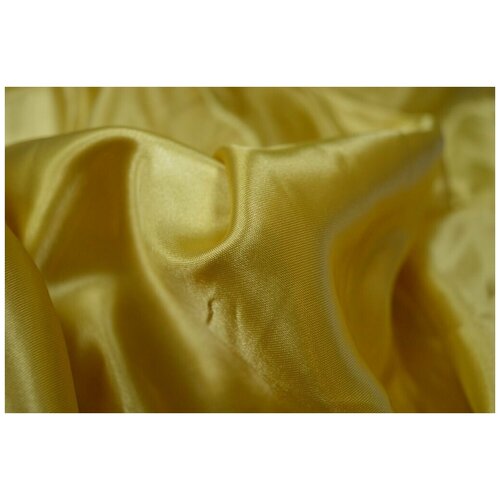 Ткань Атлас-сатин 63 цвет Золото 90гм упаковка 5 метра 450₽