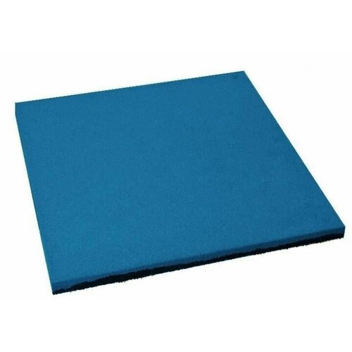 Резиновая плитка 500х500х40мм (Синий, 2шт-0,5кв. м)