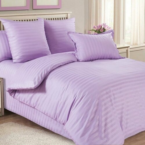 winni\good sleep постельное 1,5 спальное, страйп сатин, наволочка 70х70