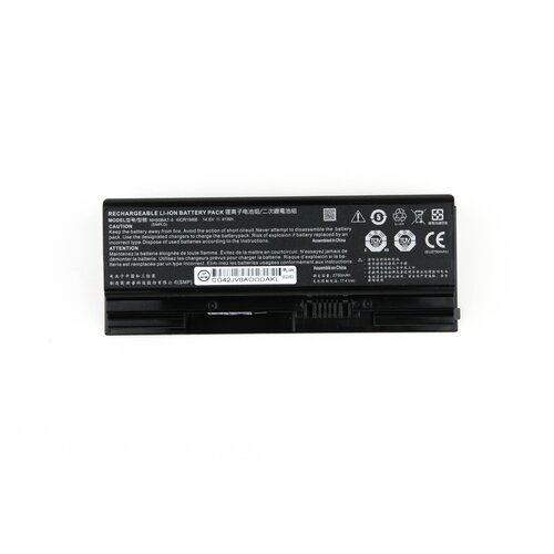 Аккумулятор для Clevo NH50ED NH50RA (14.6V 2750mAh) p/n: NH50BAT-4 6-87-NH50S-41C00