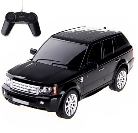 Машина на радиоуправлении Rastar 30300 Range Rover Sport, 1:24 черный