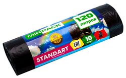 Мешки для мусора MirPack Standart 120 л (10 шт.)