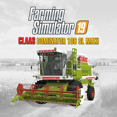 Farming Simulator 19 - CLAAS DOMINATOR 108 SL MAXI DLC для Xbox