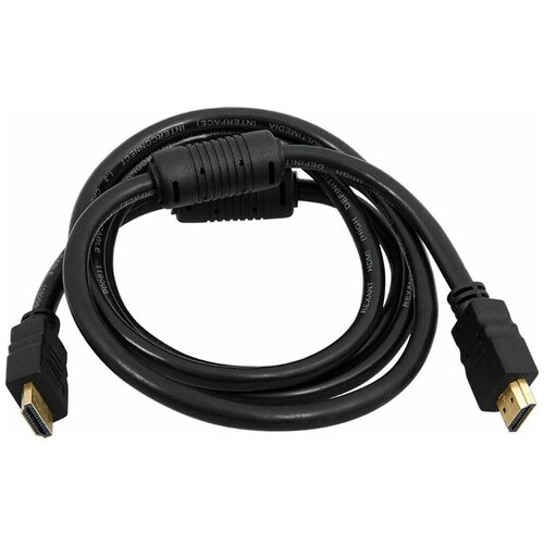 Кабель HDMI - HDMI, ММ, 20 м, v1.4, фер, поз. р, PROconnect, чер, 17-6210-6 убрать кабель hdmi hdmi м м 2 м v1 4 фер поз р proconnect чер 17 6204 6 1 шт
