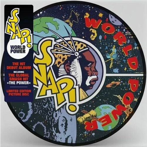 snap world power lp picture disc виниловая пластинка SNAP! - WORLD POWER (LP Picture disc) Виниловая пластинка