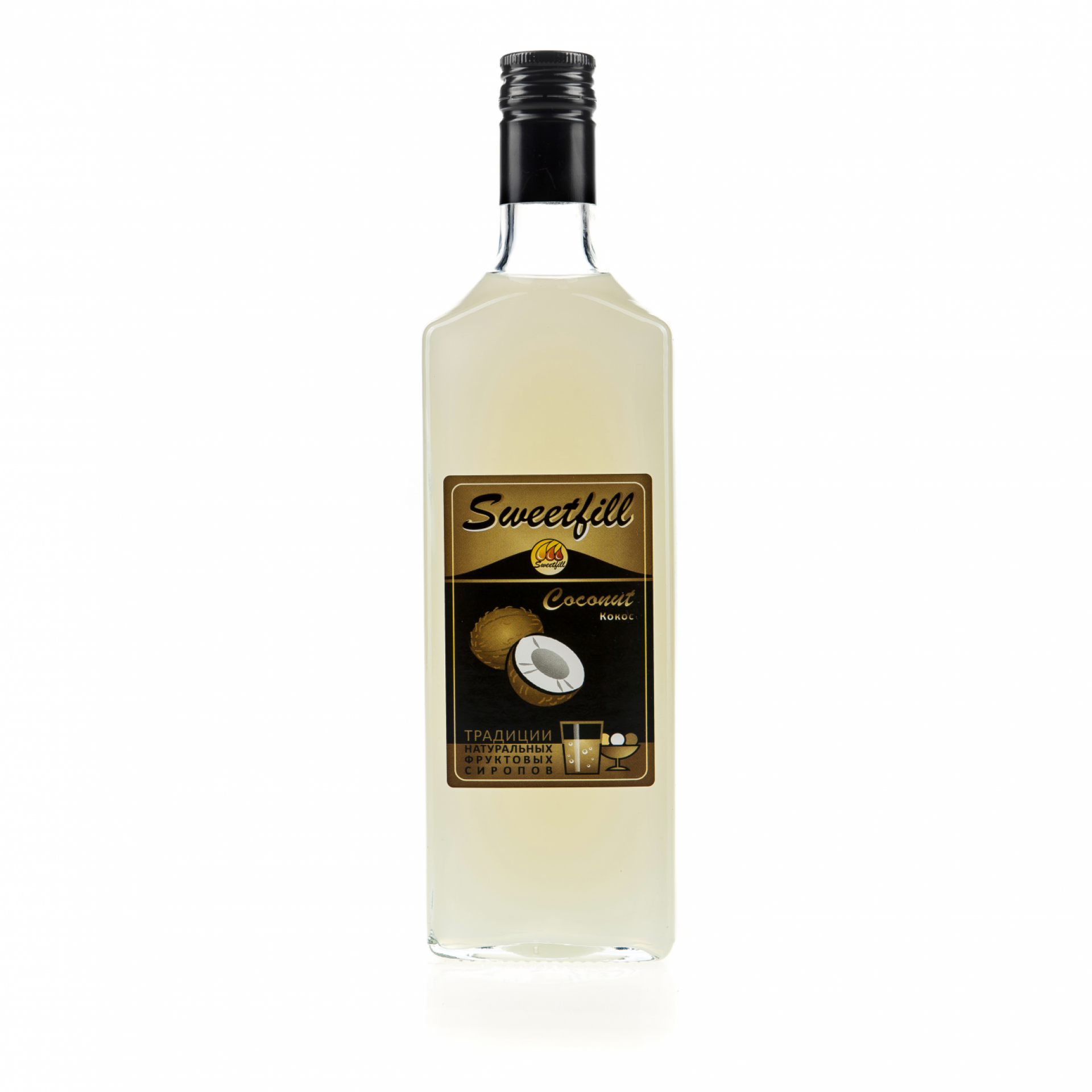 Сироп Sweetfill, Кокос стекло 0,5 л - фото №9