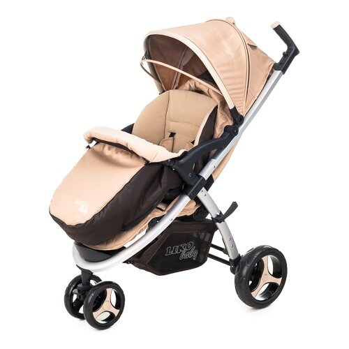 фото Прогулочная коляска Liko Baby BT-1218B бежевый