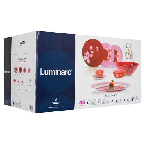 фото Столовый сервиз luminarc red