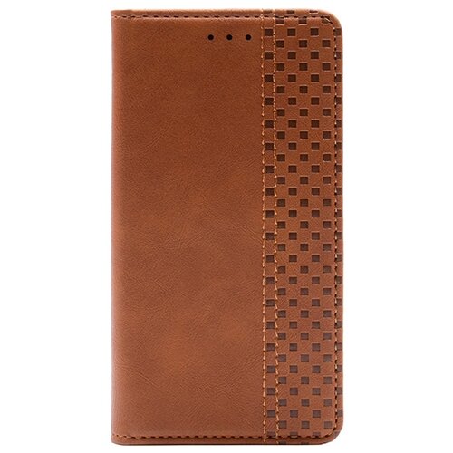 фото Re:pa чехол - книжка wallet case для samsung galaxy m51 коричневый