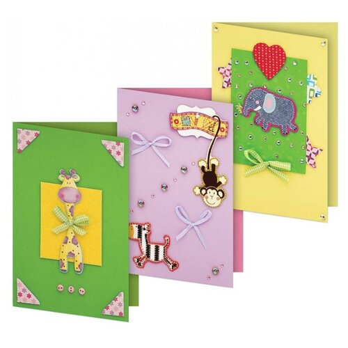 фото 103-sb набор для создания 3-х открыток "веселая мозаика" белоснежка