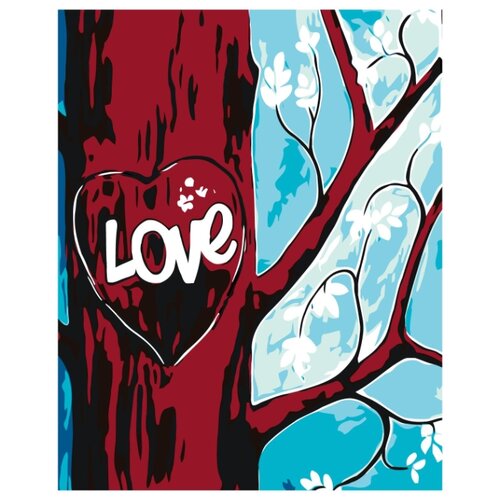 Свидание под деревом Раскраска картина по номерам на холсте свидание под дождем раскраска по номерам на холсте живопись по номерам