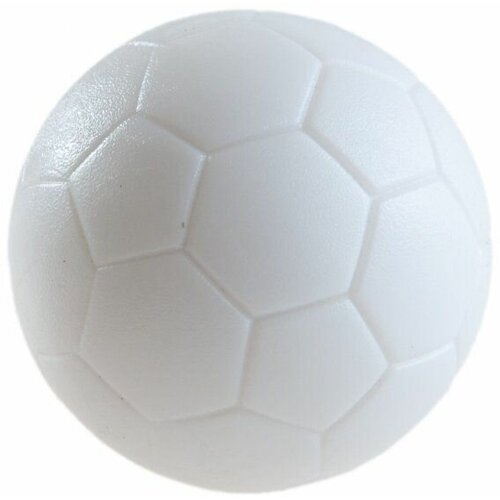 Мяч для настольного футбола AE-02, текстурный пластик D 36 мм (белый) мяч для настольного футбола ae 08 пробковый d 36 мм белый настольные игры